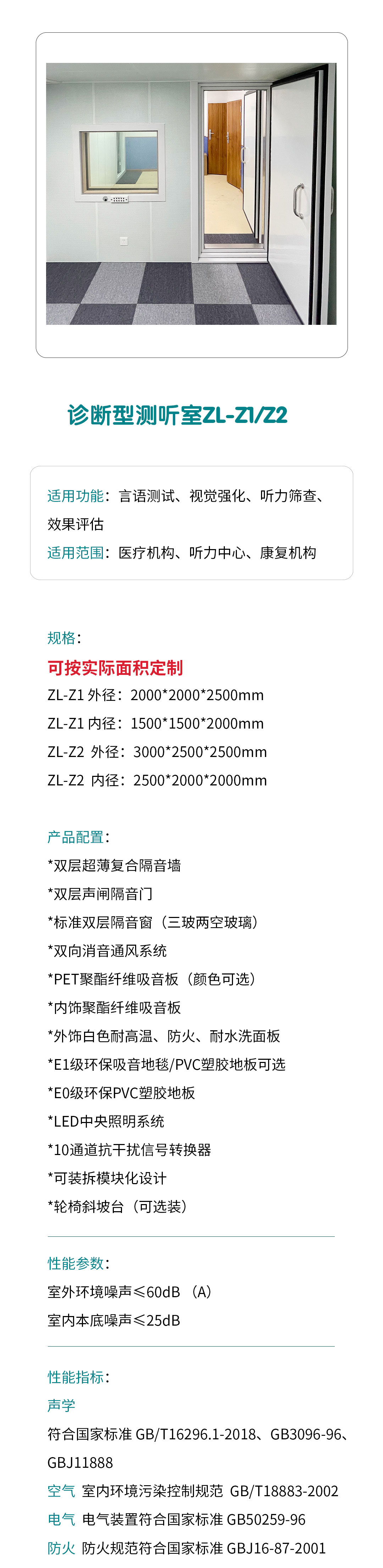 诊断型测听室(图1)