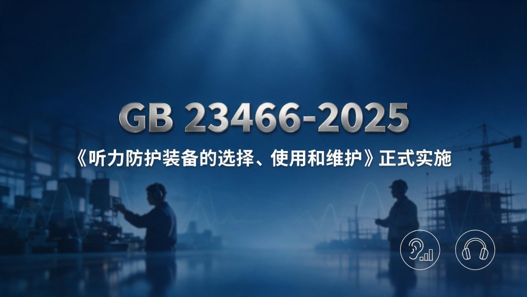 GB 23466‑2025新国标实施｜噪声危害不容忽视，职业听力健康守护刻不容缓(图1)